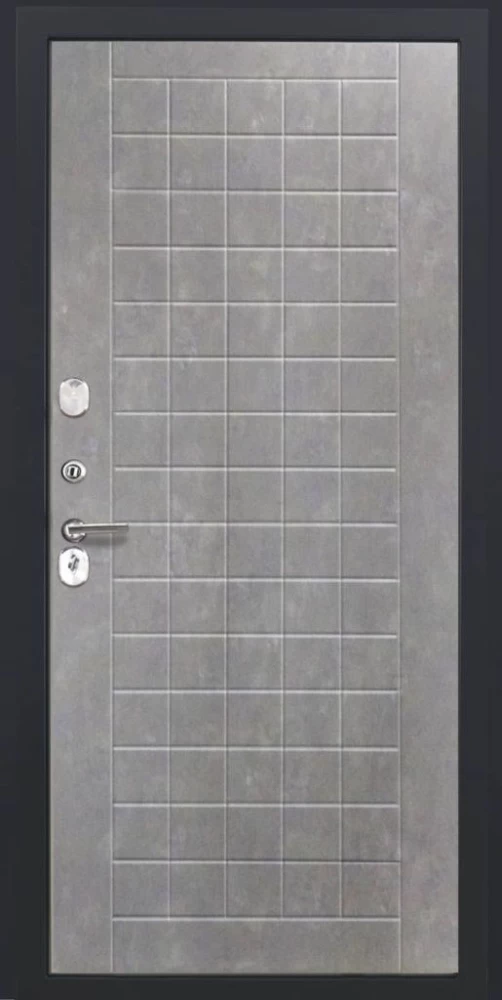 Входная дверь ДвериПРО Берген ФЛ-256 (10мм, бетон пепельный) DPRO195389 внутренняя сторона