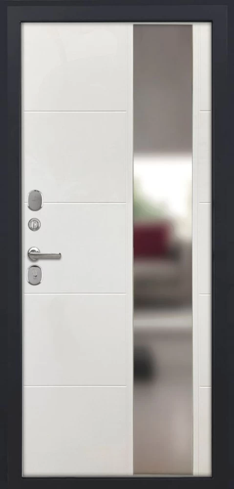 Входная дверь ДвериПРО Д-68 ФЛЗ-649 капучино (зеркало) DPRO195760 внутренняя сторона