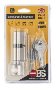 Цилиндровый механизм с вертушкой 164 OBS SCE/70 (30+10+30) mm никель 5 кл. new