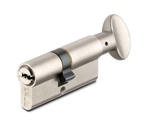 Цилиндровый механизм с вертушкой 164 SM/90 (35+10+45) mm никель 5 кл.