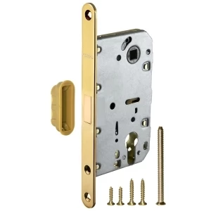 Корпус врезного замка MAGNM85C-50 (M85C-50) GOLD-24 золото 24K