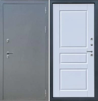 Дверь СТРАЖ Т-20 ТЕРМО VELLUTO BIANCO