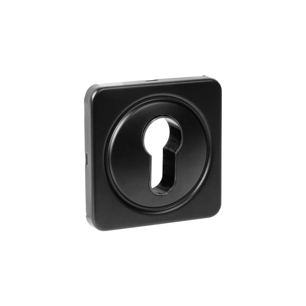 Фото Накладка на цилиндр ESC.C.MSC/K.62 BL-24 черный (1 шт.)