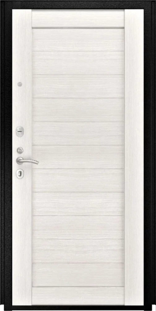 Входная дверь ДвериПРО Д-68 СБ-3 листв. бел. (21 беленый дуб) DPRO195728 внутренняя сторона