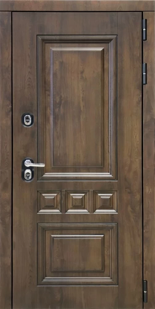 Входная дверь ДвериПРО Аура A-1 (16мм, белая эмаль) DPRO195892 внешняя сторона