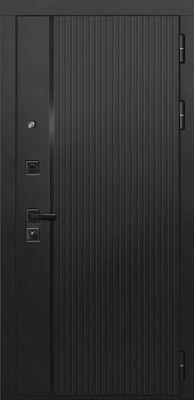 Входная дверь ДвериПРО L-45 ФЛ-700 (10мм, ясень грей) DPRO195473 внешняя сторона