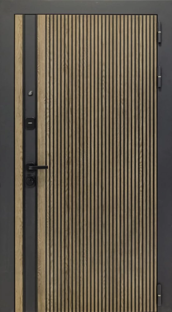 Входная дверь ДвериПРО Rosna ФЛЗ-603 Бетон снежный DPRO196702 внешняя сторона