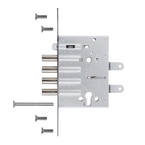 Фото Корпус врезного замка с защёлкой ЗВ-7РК-005-Хп /00014/