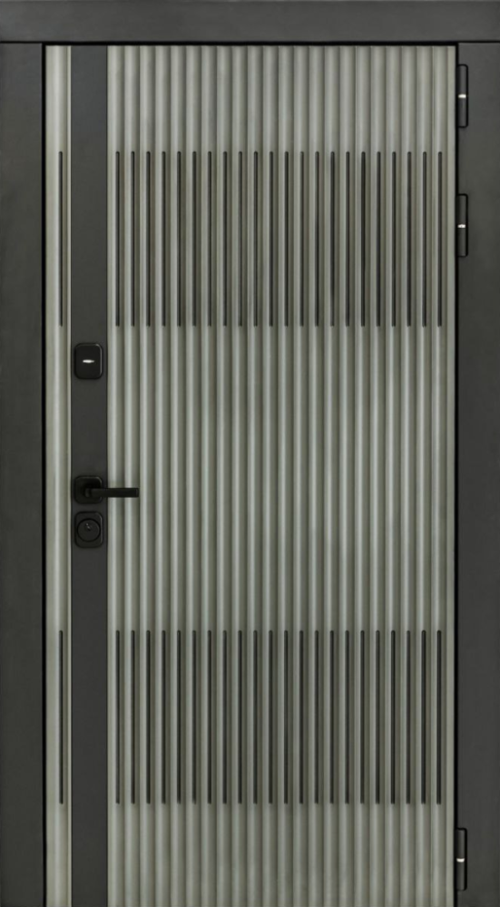 Входная дверь ДвериПРО Elfy Фараон-2 (16мм, светлый мореный дуб) DPRO197051 внешняя сторона