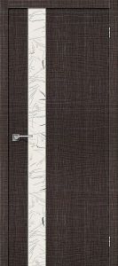Межкомнатная дверь Порта-51 SA Wenge Crosscut BR2405