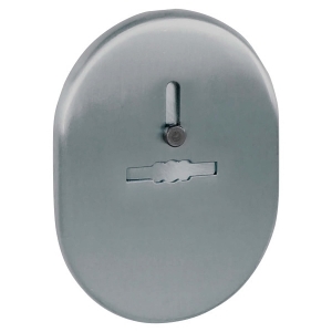 Накладка на сувальдный замок ESC.S-lift.SF/OV.476 (ESC 476) с шторкой SN мат.никель