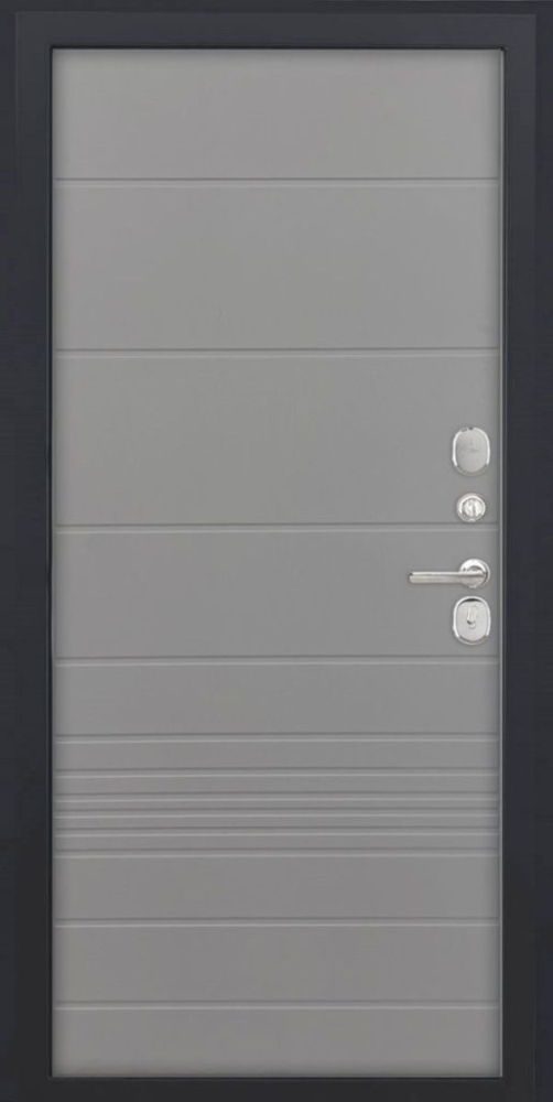 Входная дверь ДвериПРО Берген ФЛ-700 (10мм, ясень грей) DPRO195485 внутренняя сторона