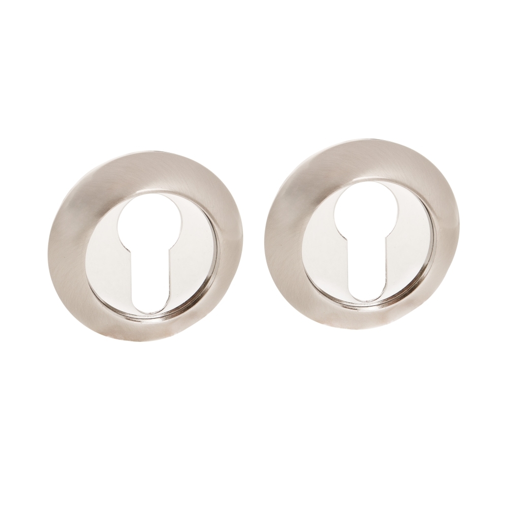 Фото Накладка под цилиндр ET.R.RM54 (ET RM) SN/CP-3 матовый никель/хром