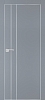 Межкомнатная дверь PX-14  AL кромка с 4-х ст. Серый матовый